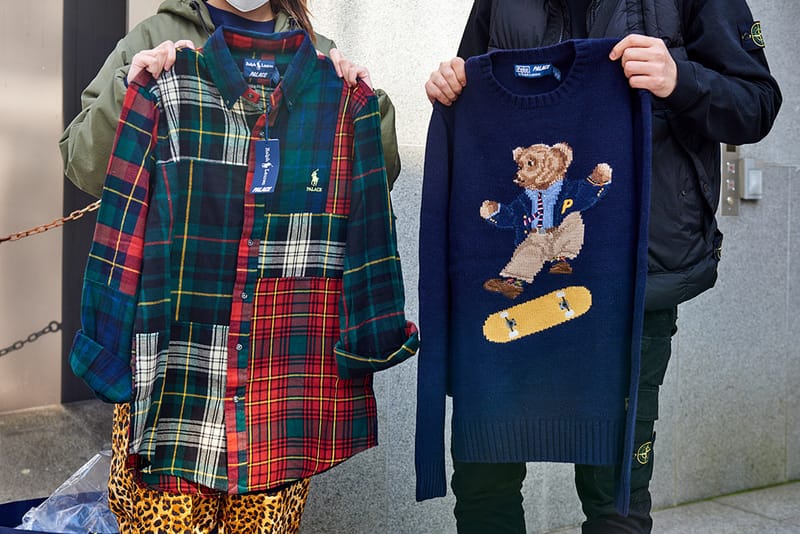 팔라스 x 폴로 랄프 로렌 가로수길 발매 현장