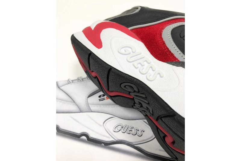 션 워더스푼 x 게스, 80년대 향수를 담은 협업 스니커 공개