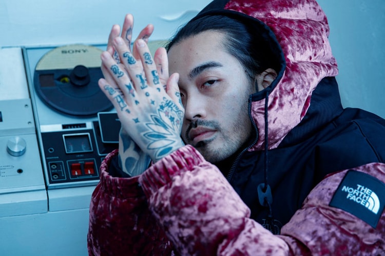 노스페이스 블랙 시리즈 벨벳 캡슐 컬렉션