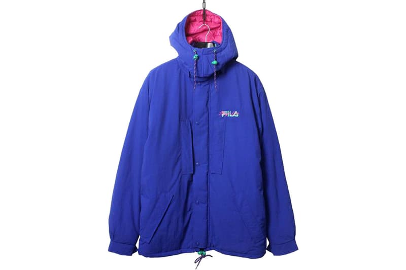 빈티지 투 핫 리미티드 휠라 매직 라인 캡슐 컬렉션 1980년대 룩북