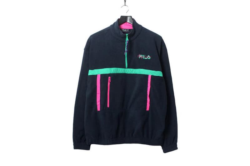 빈티지 투 핫 리미티드 휠라 매직 라인 캡슐 컬렉션 1980년대 룩북