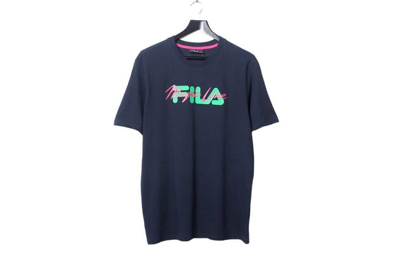 빈티지 투 핫 리미티드 휠라 매직 라인 캡슐 컬렉션 1980년대 룩북