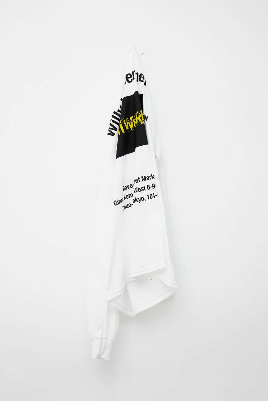 윌리 반데페르 x VIER '티셔츠, 스티커, 핀' 협업 2018
