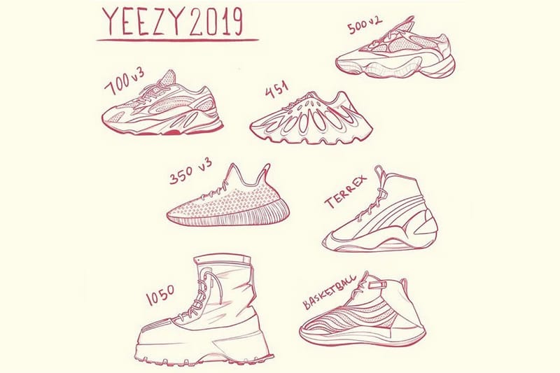 2019 이지 700 V3, 350 V3 등 미래 라인업 추가 공개