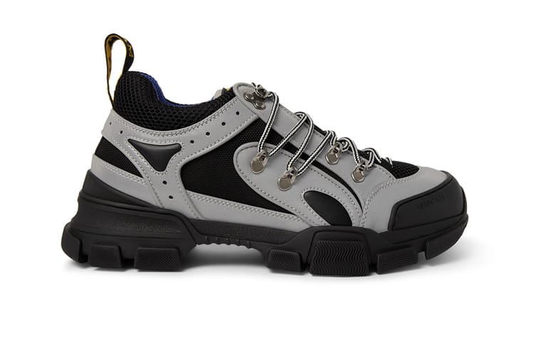 구찌 최초로 리플렉티브 소재를 적용한 ‘플래시트랙 스니커’