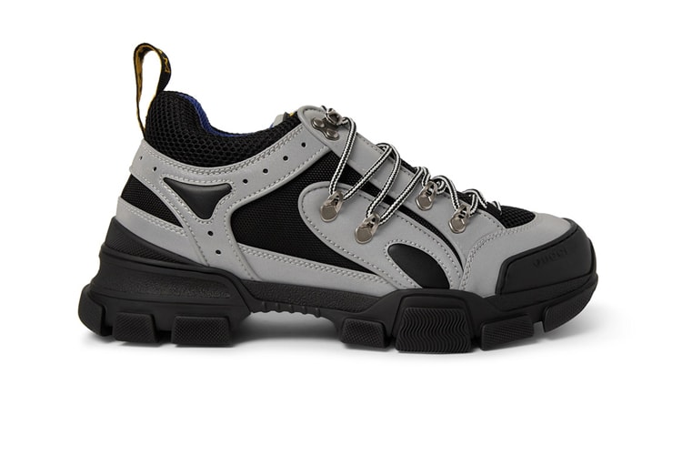 구찌 최초로 리플렉티브 소재를 적용한 ‘플래시트랙 스니커’