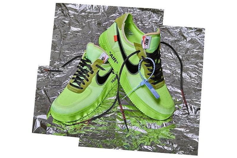 오프 화이트 x 나이키 에어 포스 1 세계 래플 좌표 총정리