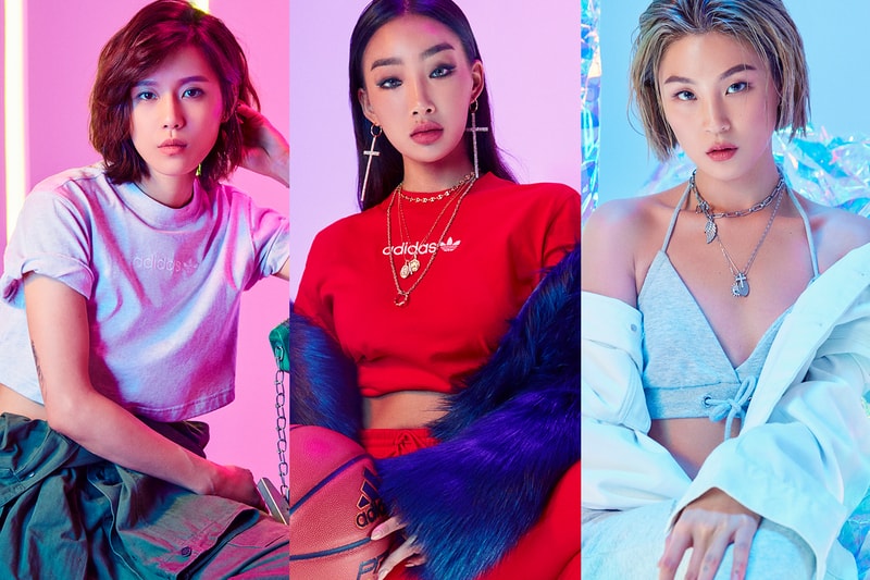 아디다스 오리지널스 2019 봄, 여름 팔콘 캠페인 문가비, 초유, 임수비 adidas-originals-falcon-campaign-with-moongabi-choyu-imsumi