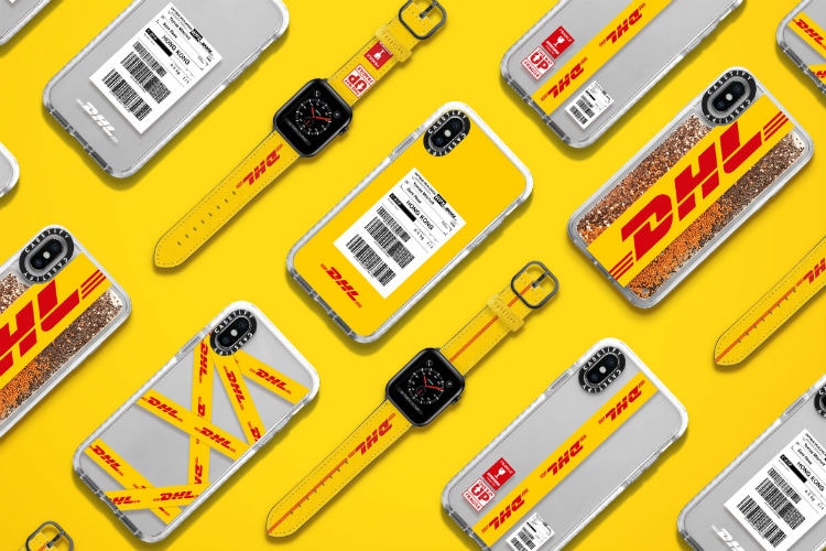 DHL x 케이스티파이 한정판 테크 액세서리 컬렉션