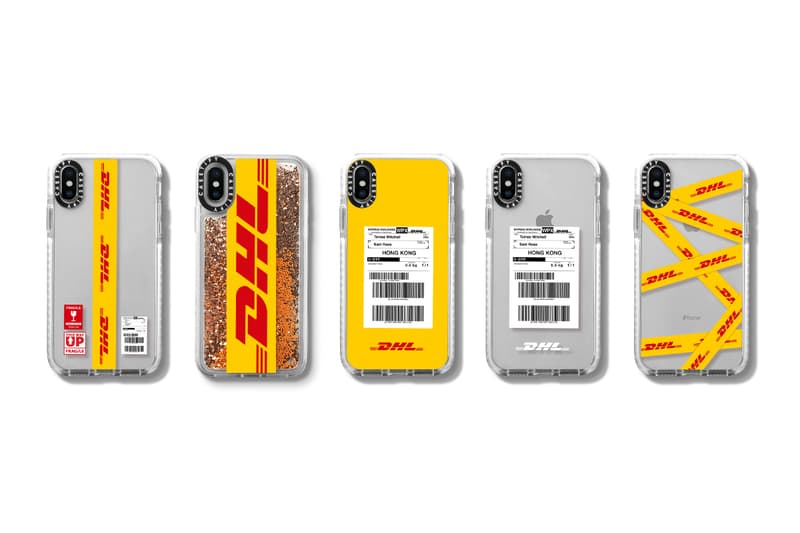 DHL x 케이스티파이 한정판 테크 액세서리 컬렉션 CASETiFY 휴대폰케이스 강화 케이스 애플 워치 밴드