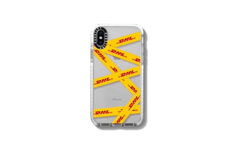 DHL x 케이스티파이 한정판 테크 액세서리 컬렉션 CASETiFY 휴대폰케이스 강화 케이스 애플 워치 밴드