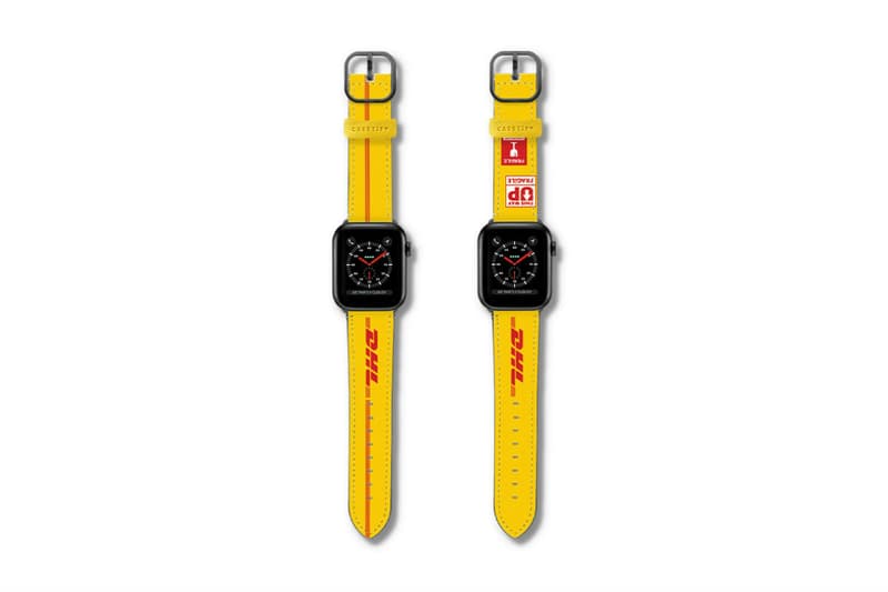 DHL x 케이스티파이 한정판 테크 액세서리 컬렉션 CASETiFY 휴대폰케이스 강화 케이스 애플 워치 밴드