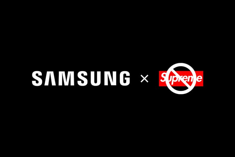 삼성 x 가짜 슈프림, 뻔뻔한 협업 인정에 국제적 조롱 망신 협업 취소 입장 번복 supreme samsung 짝퉁 슈프림 이탈리아