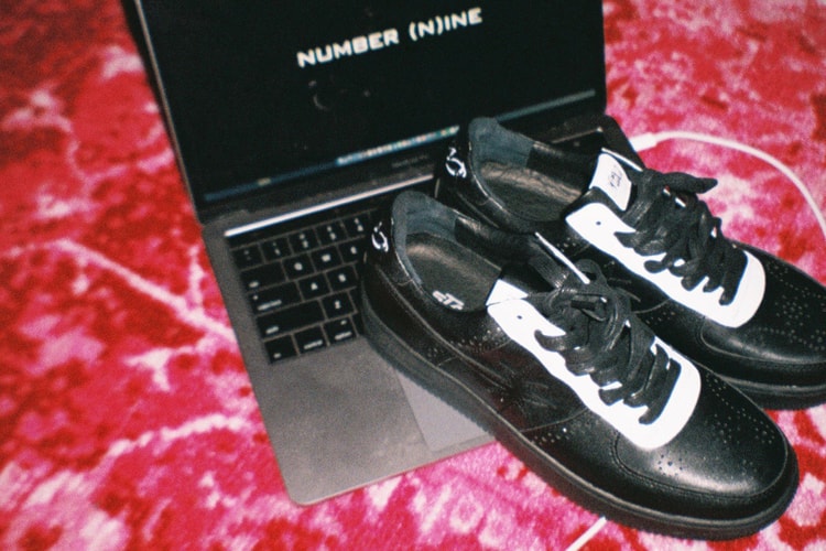 일본의 'OG' 브랜드 넘버 나인, 스타워크 협업 운동화 출시