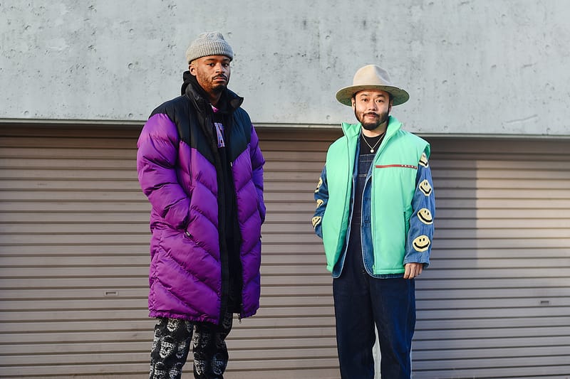 #Streetsnaps: 살레헤 벰버리 & 코기 모토후미