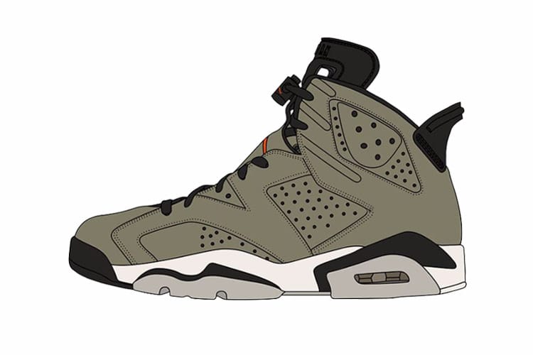 트래비스 스콧의 다음 협업 스니커는 에어 조던 6