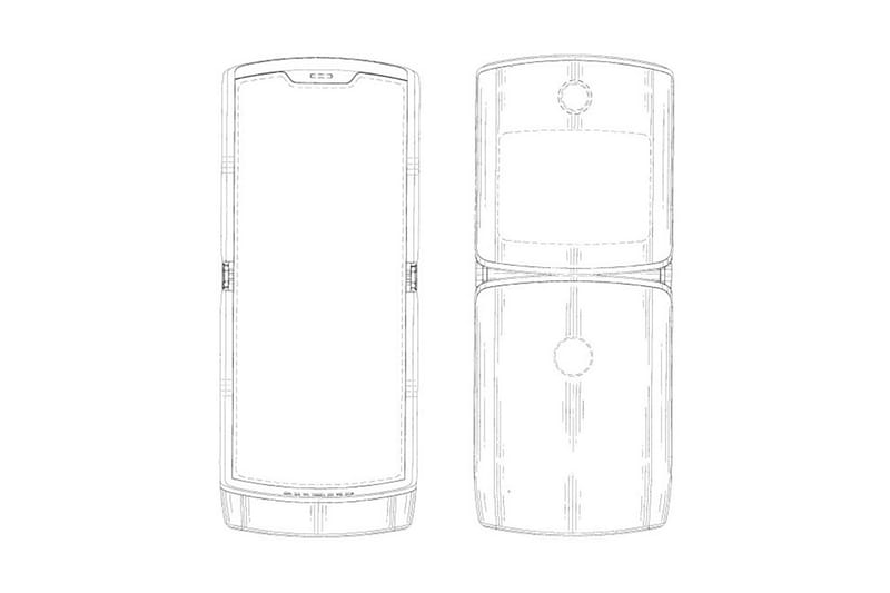 모토로라 '레이저' 폴더블폰 디자인 유출?