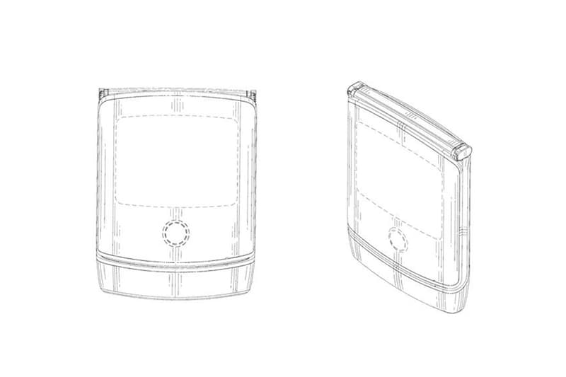 모토로라 레이저 V3 폴더블 스마트폰 디자인 도면 유출