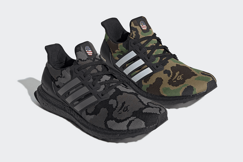 베이프 x 아디다스 울트라 부스트 첫 실물 이미지 공개