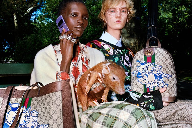 구찌 2019년 돼지의 해 기념 컬렉션