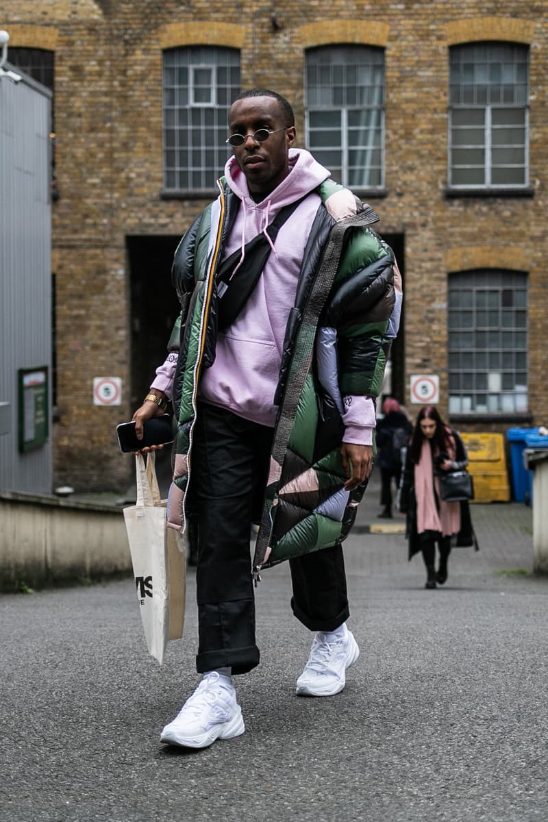 Street snaps 2019 가을 겨울 런던 남성 패션위크 스트리트 패션 스냅