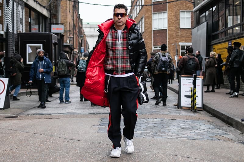 Street snaps 2019 가을 겨울 런던 남성 패션위크 스트리트 패션 스냅
