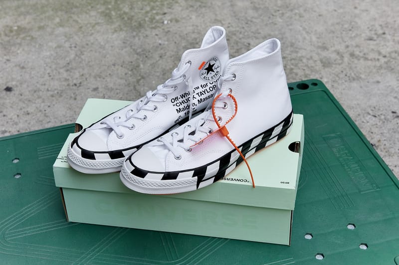 <하입비스트>가 오프 화이트 x 컨버스 척 70 '화이트'를 드립니다