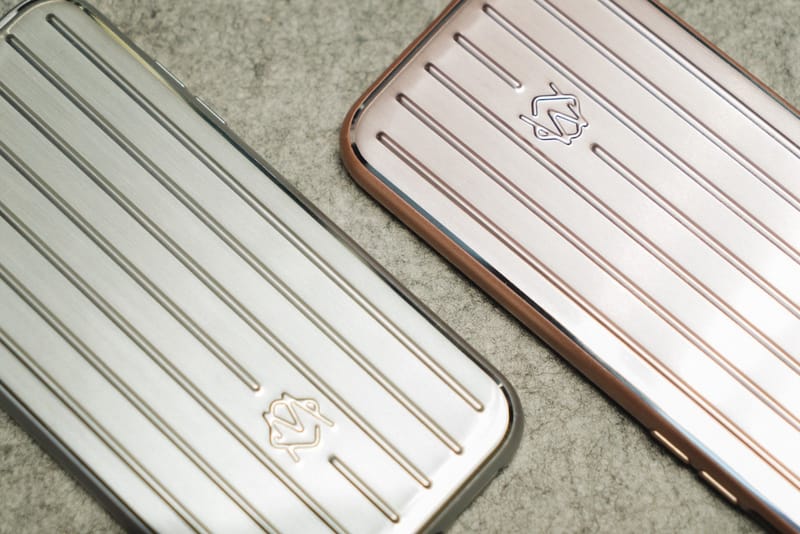 알루미늄 리모와 아이폰 케이스, 실제 모습은?