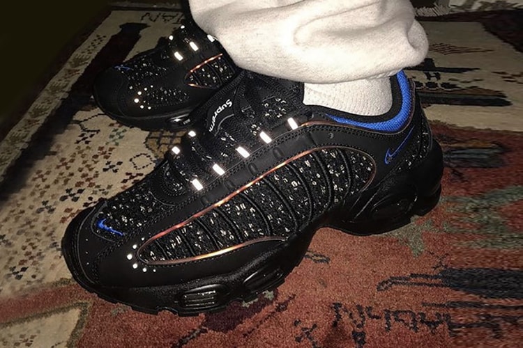 슈프림 x 나이키 에어 테일윈드 4 유출