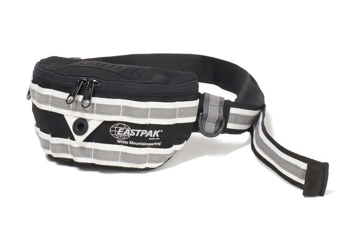 화이트 마운티니어링 x 이스트팩 가방 백팩 보스턴백 웨이스트백 리플렉티브 테이프