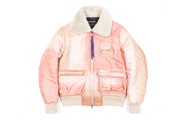 당신도 손에 넣을 수 있는 커스텀 루이비통 실크 재킷