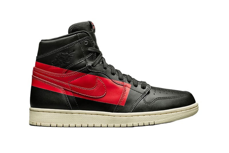 마스킹 테이프를 뗀, 에어 조던 1 '쿠튀르' 발매 정보