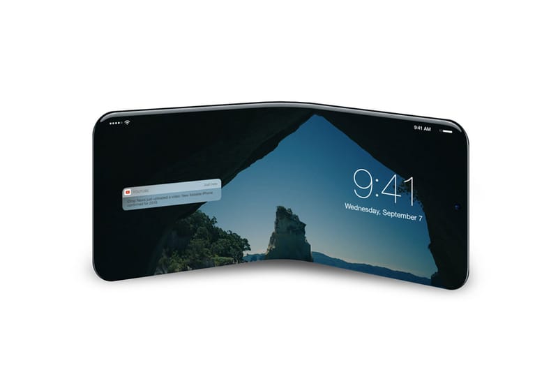 아이폰도 폴더블? 애플, 접이식 디스플레이 특허 공개