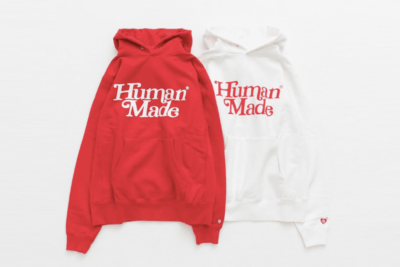 걸스 돈 크라이 x 휴먼 메이드 협업 온라인 깜짝 발매