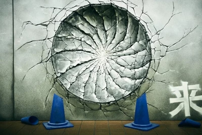 신주쿠에 등장한 '원피스' 루피? 게임 '점프 포스'의 신박한 광고