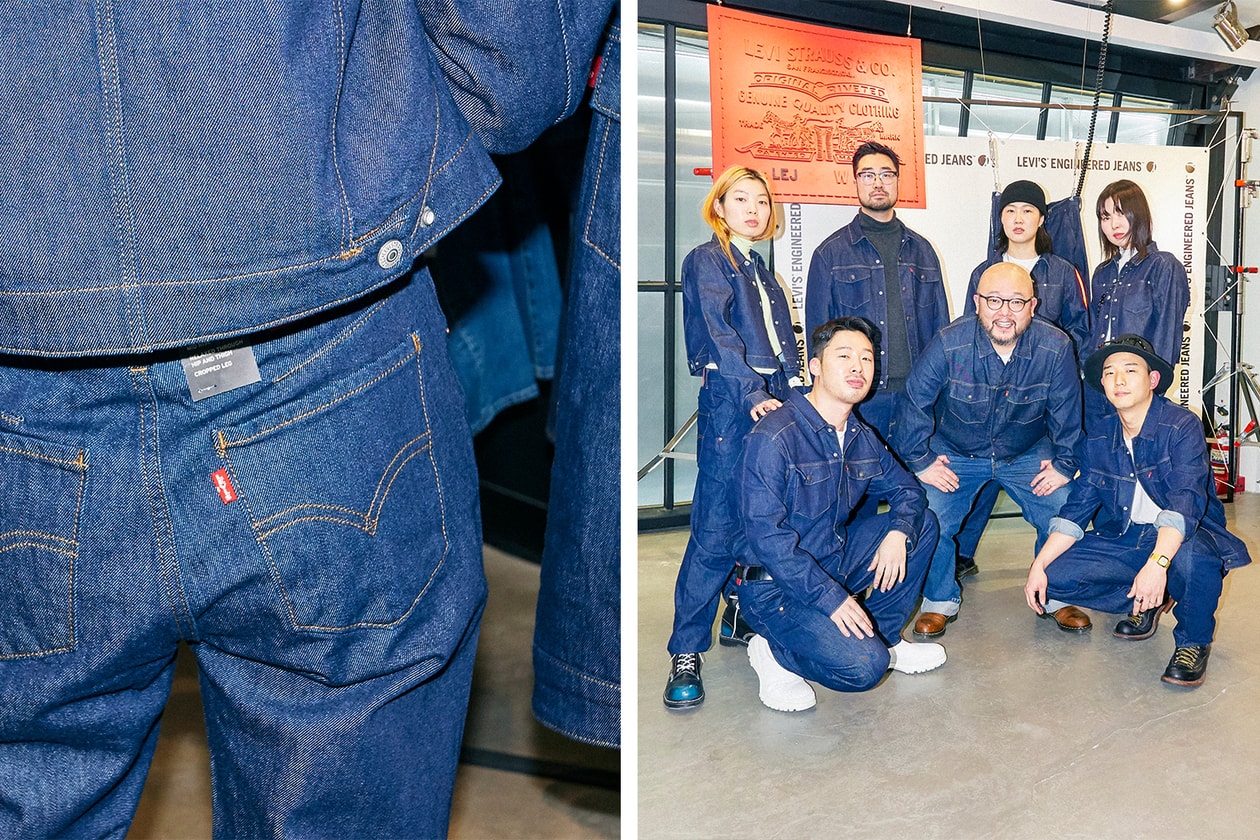 리바이스 엔지니어드 진 쇼룸 공개 2019 겨울  Levi’s® Engineered Jeans™ Showroom Recap