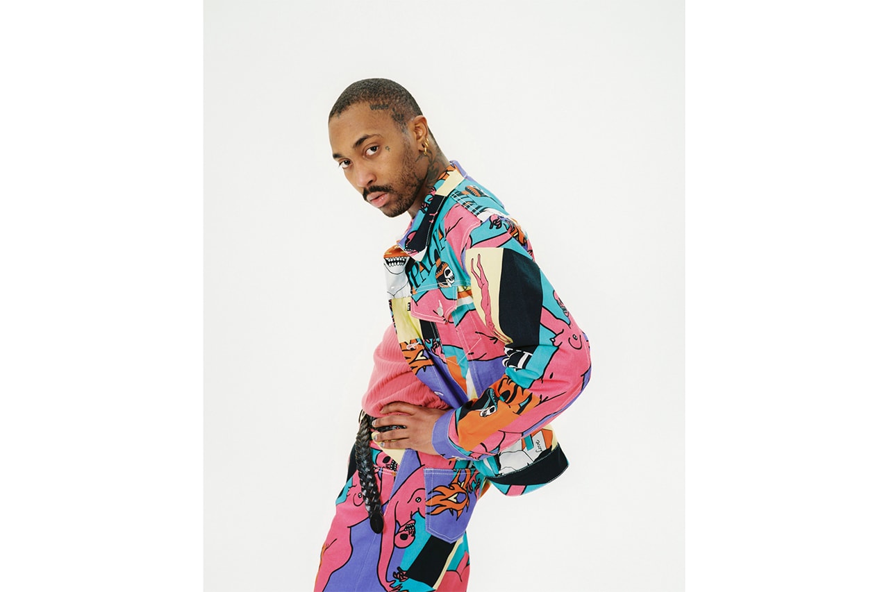 파타 2019 봄, 여름 컬렉션 룩북, 다채로운 색감의 스웨트 셔츠