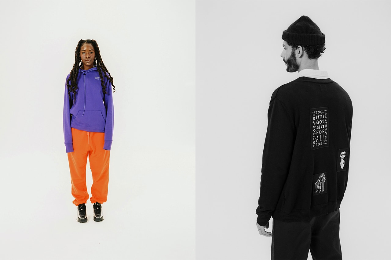 파타 2019 봄, 여름 컬렉션 룩북, 다채로운 색감의 스웨트 셔츠