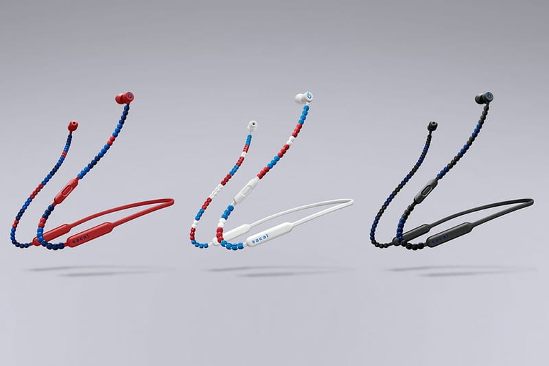 드디어 공개된 사카이의 한정판 비츠X 무선 이어폰