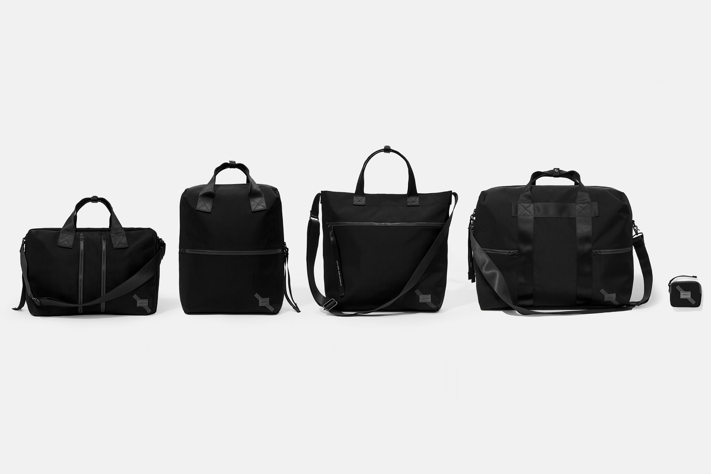 새터데이즈 NYC x 포터 '리플렉티브 라인' 컬렉션 액세서리 가방 2019