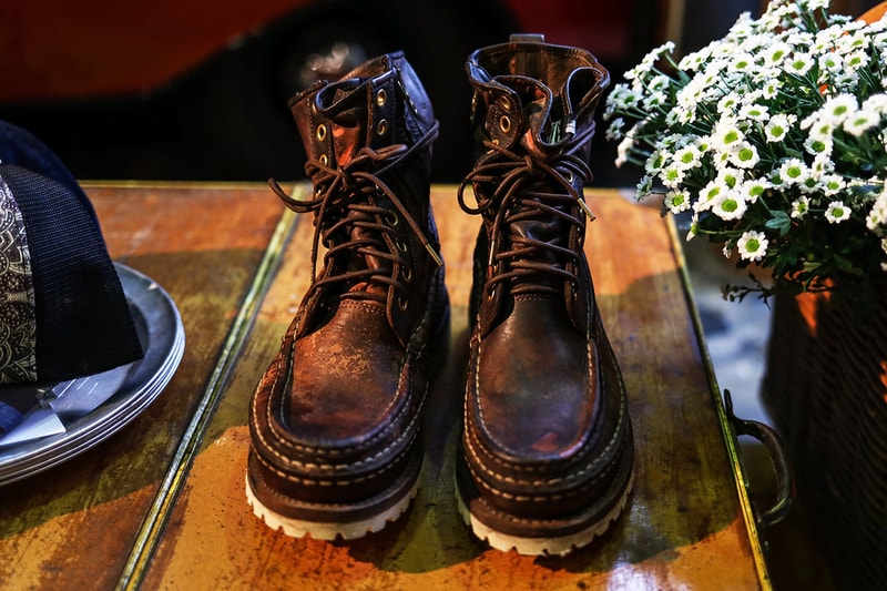 비즈빔 파리 인디고 캠핑 트레이딩 포스트 전시 & Subsequence 매거진 론칭 섭시퀀스 Visvim Indigo Camping Trading Post Exhibition