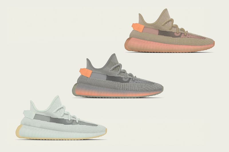 이지 부스트 350 V2 봄 신상 3종, 대륙별 한정 발매된다