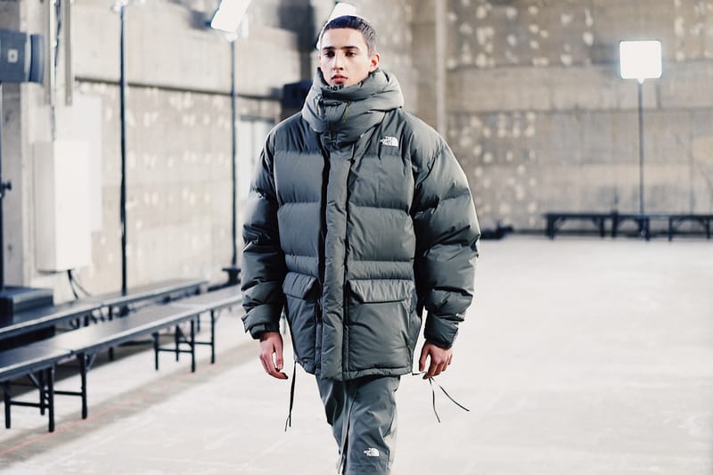 하이크 x 노스페이스 2019 FW 컬렉션 백스테이지 보기