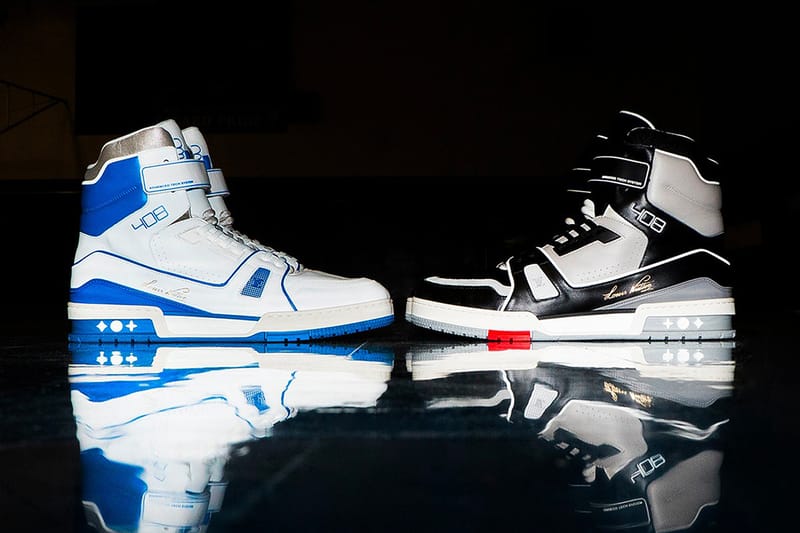 버질 아블로의 첫 루이 비통 스니커 'LV 트레이너' 출시