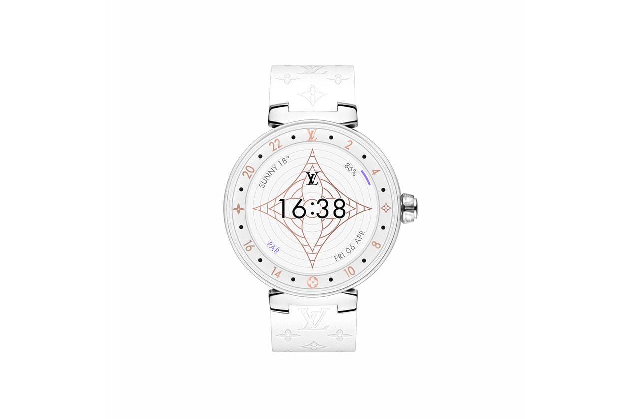 루이 비통 땅부르 호라이즌과 호라이즌 이어폰 출시 2019 봄  louis-vuitton-tambour-horizon-connect-watch-and-horizon-earphones