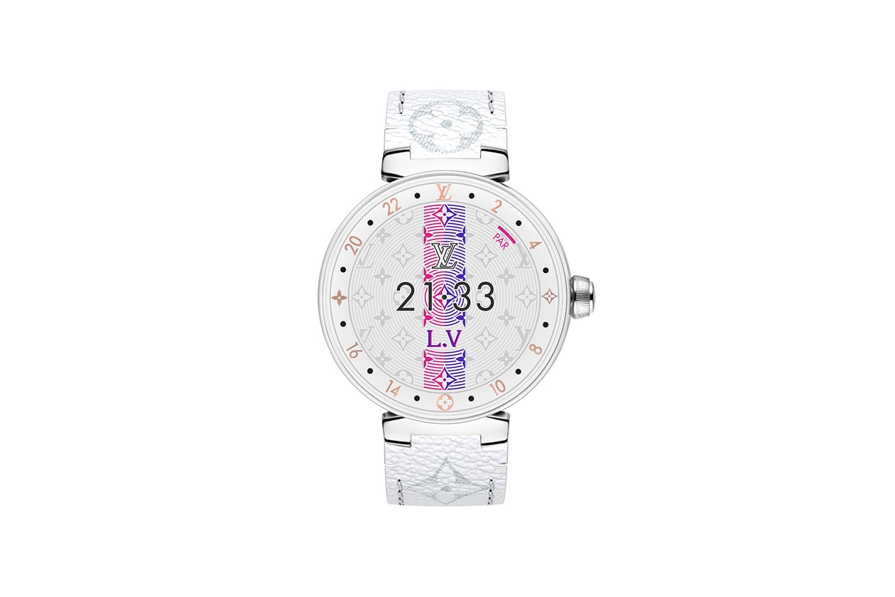 루이 비통 땅부르 호라이즌과 호라이즌 이어폰 출시 2019 봄  louis-vuitton-tambour-horizon-connect-watch-and-horizon-earphones