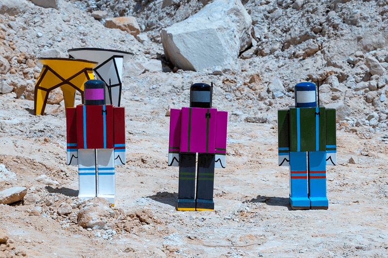 밀라노 가구 박람회에 등장한 마르니의 가구 컬렉션 '문 워크'