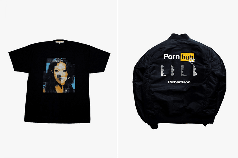 성인물 스트리밍 플랫폼, 폰허브의 지난 협업 총정리 리차드슨 칸예 웨스트 후드 바이 에어 2019