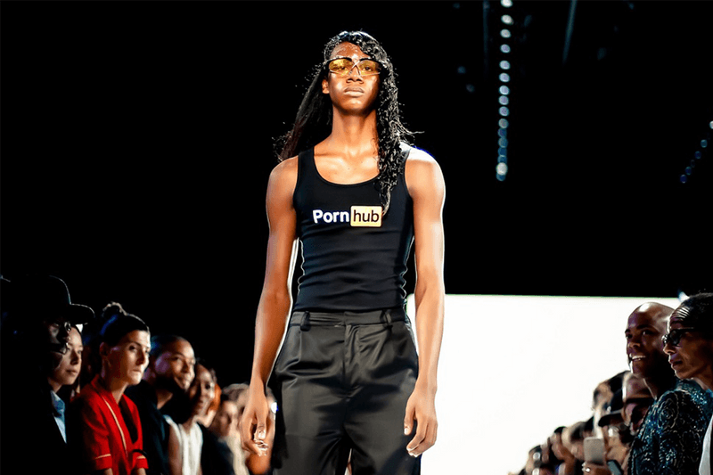 성인물 스트리밍 플랫폼, 폰허브의 지난 협업 총정리 리차드슨 칸예 웨스트 후드 바이 에어 2019