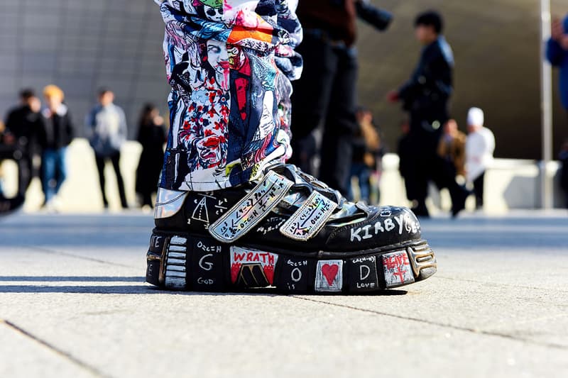 #OnFeet: 2019 가을 겨울 신발 스니커 운동화 서울 패션위크